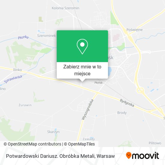 Mapa Potwardowski Dariusz. Obróbka Metali