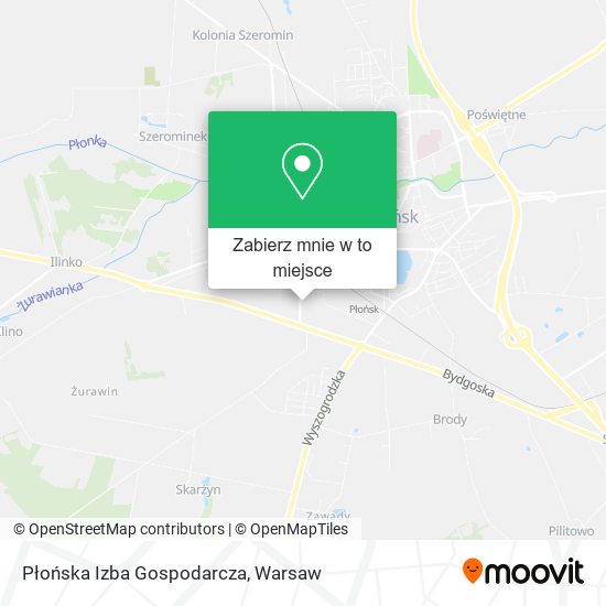 Mapa Płońska Izba Gospodarcza