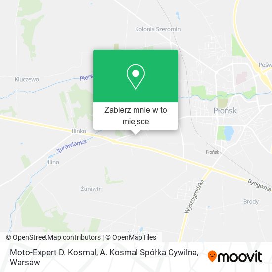 Mapa Moto-Expert D. Kosmal, A. Kosmal Spółka Cywilna