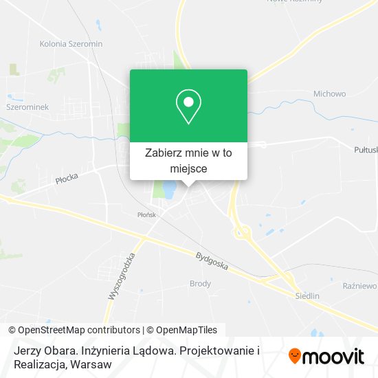 Mapa Jerzy Obara. Inżynieria Lądowa. Projektowanie i Realizacja