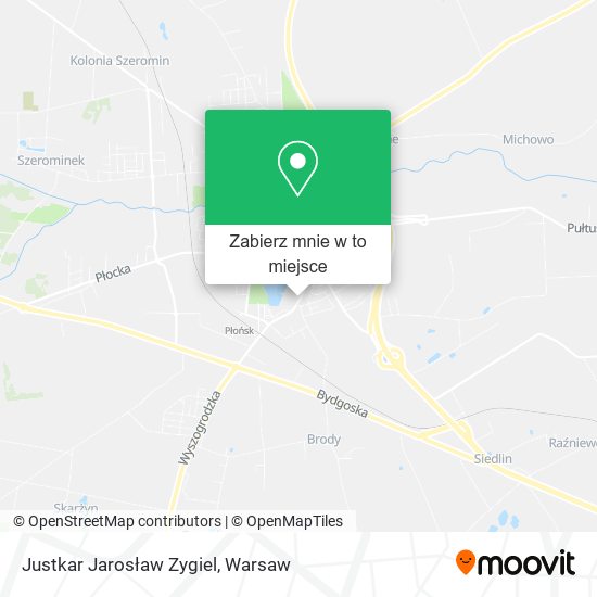 Mapa Justkar Jarosław Zygiel