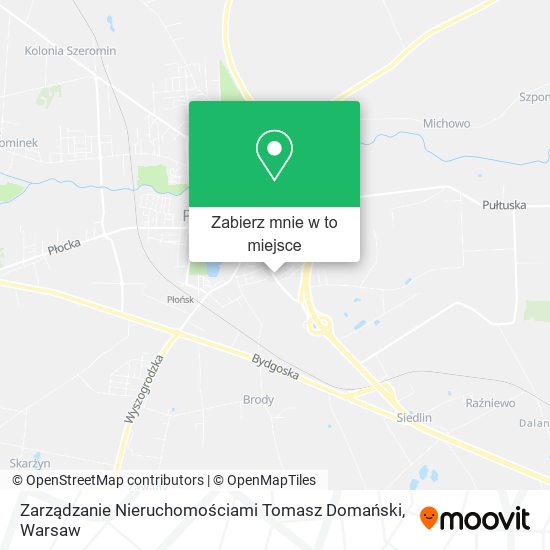 Mapa Zarządzanie Nieruchomościami Tomasz Domański