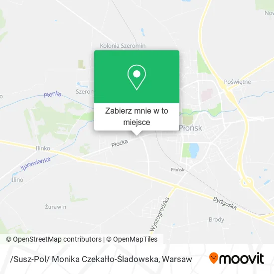 Mapa /Susz-Pol/ Monika Czekałło-Śladowska