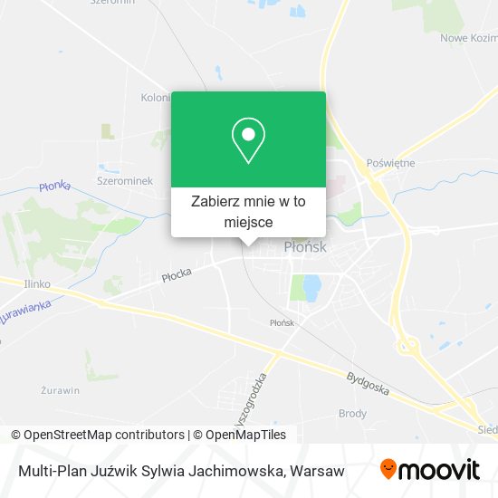 Mapa Multi-Plan Juźwik Sylwia Jachimowska