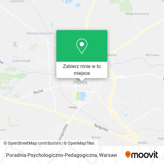 Mapa Poradnia Psychologiczno-Pedagogiczna