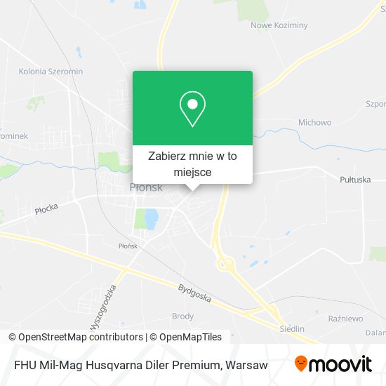 Mapa FHU Mil-Mag Husqvarna Diler Premium