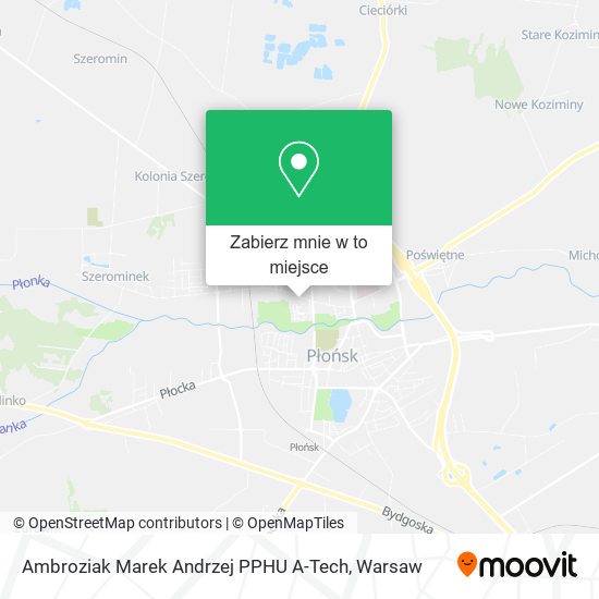 Mapa Ambroziak Marek Andrzej PPHU A-Tech