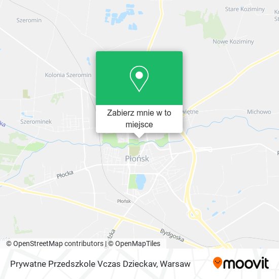 Mapa Prywatne Przedszkole Vczas Dzieckav