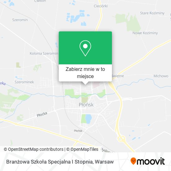 Mapa Branżowa Szkoła Specjalna I Stopnia