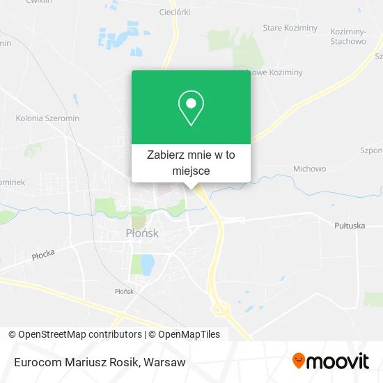 Mapa Eurocom Mariusz Rosik