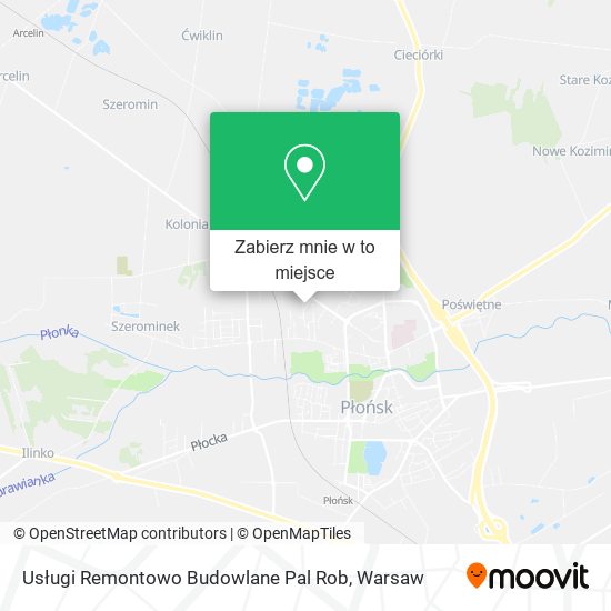 Mapa Usługi Remontowo Budowlane Pal Rob