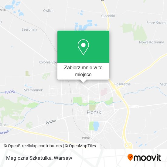 Mapa Magiczna Szkatulka