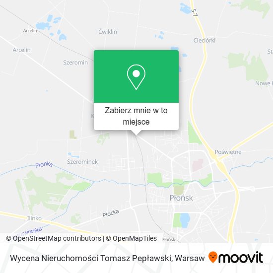 Mapa Wycena Nieruchomości Tomasz Pepławski