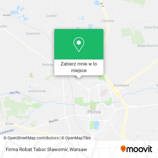 Mapa Firma Robat Tabor Sławomir