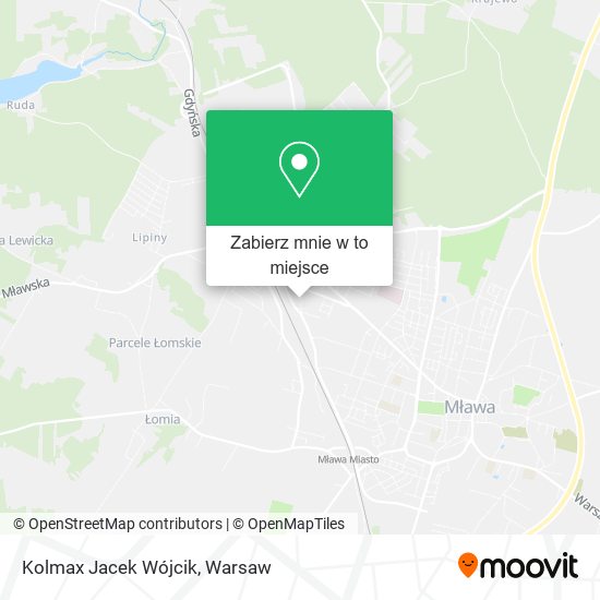 Mapa Kolmax Jacek Wójcik