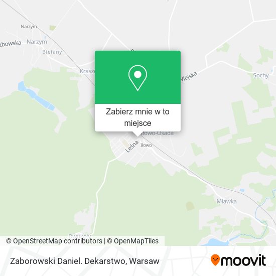 Mapa Zaborowski Daniel. Dekarstwo