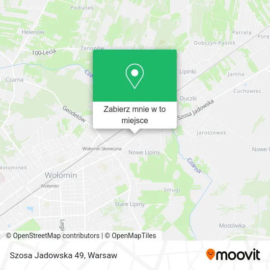 Mapa Szosa Jadowska 49