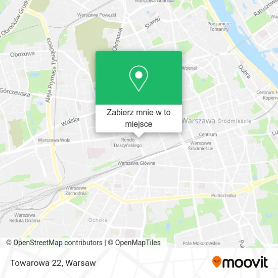 Mapa Towarowa 22