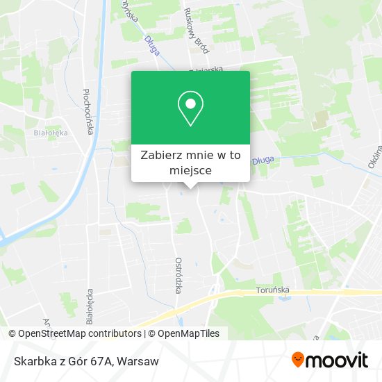 Mapa Skarbka z Gór 67A