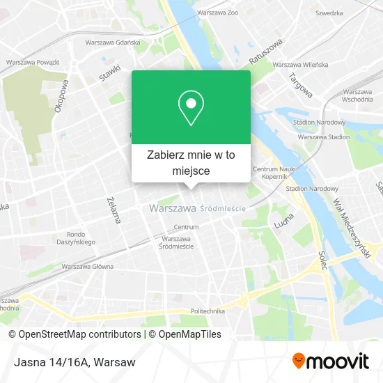 Mapa Jasna 14/16A