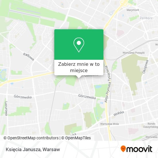 Mapa Księcia Janusza