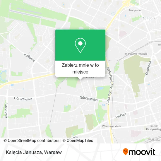 Mapa Księcia Janusza