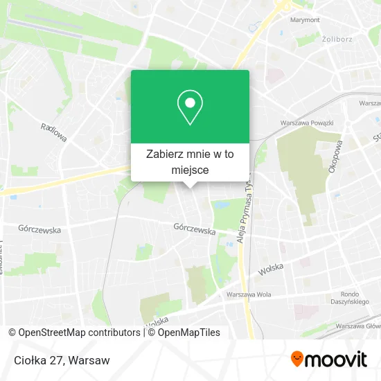 Mapa Ciołka 27