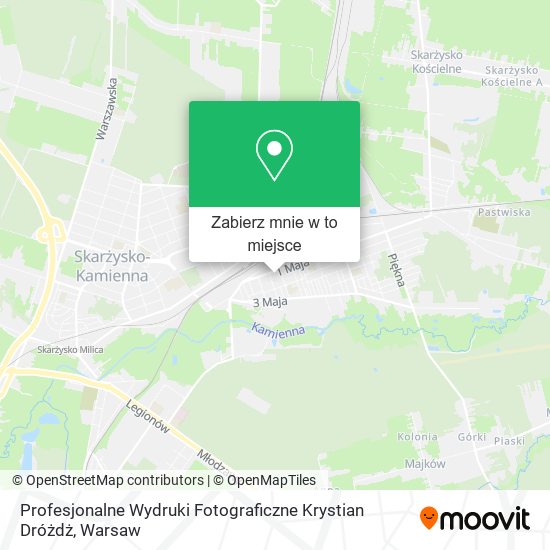 Mapa Profesjonalne Wydruki Fotograficzne Krystian Dróżdż