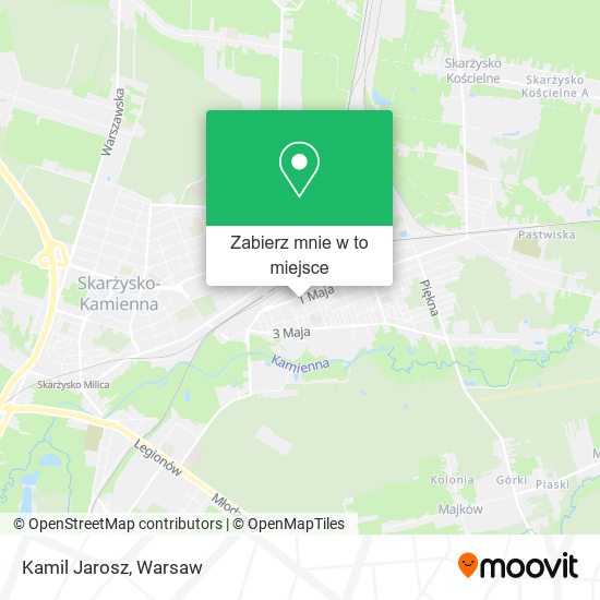 Mapa Kamil Jarosz