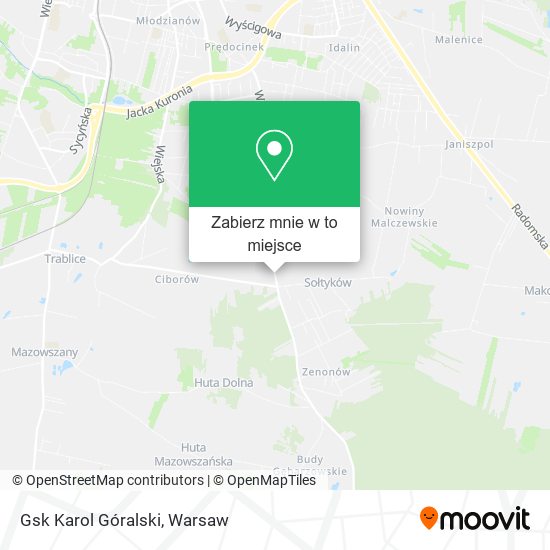 Mapa Gsk Karol Góralski