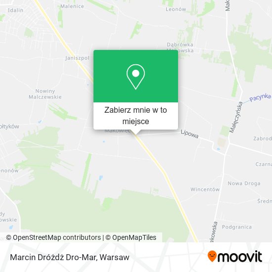 Mapa Marcin Dróżdż Dro-Mar