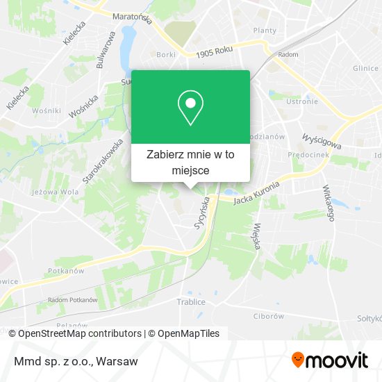 Mapa Mmd sp. z o.o.