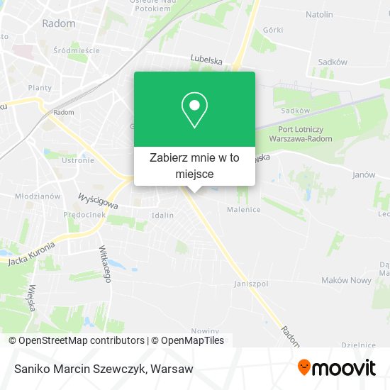 Mapa Saniko Marcin Szewczyk