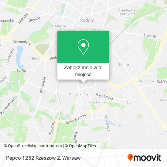 Mapa Pepco 1252 Rzeszow 2