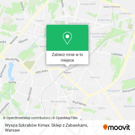 Mapa Wyspa Szkrabów Kimex. Sklep z Zabawkami