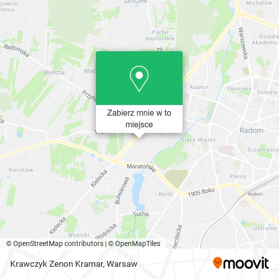 Mapa Krawczyk Zenon Kramar