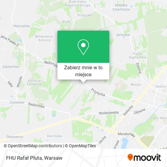 Mapa FHU Rafał Pluta