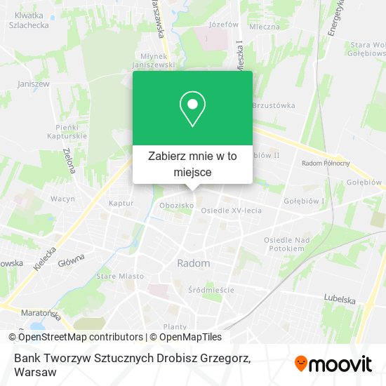 Mapa Bank Tworzyw Sztucznych Drobisz Grzegorz