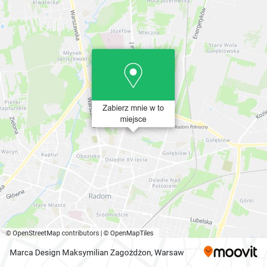 Mapa Marca Design Maksymilian Zagożdżon