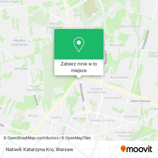 Mapa Natiwik Katarzyna Kro