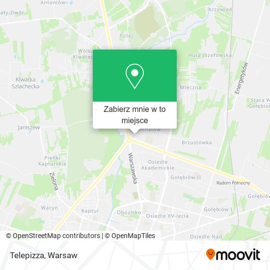 Mapa Telepizza