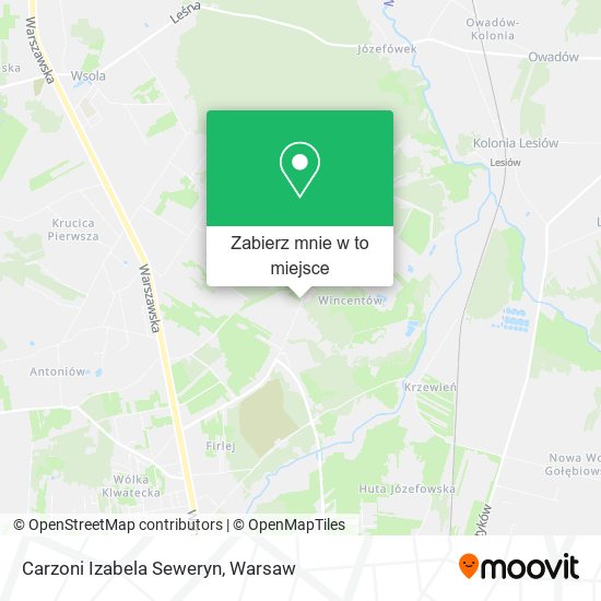 Mapa Carzoni Izabela Seweryn