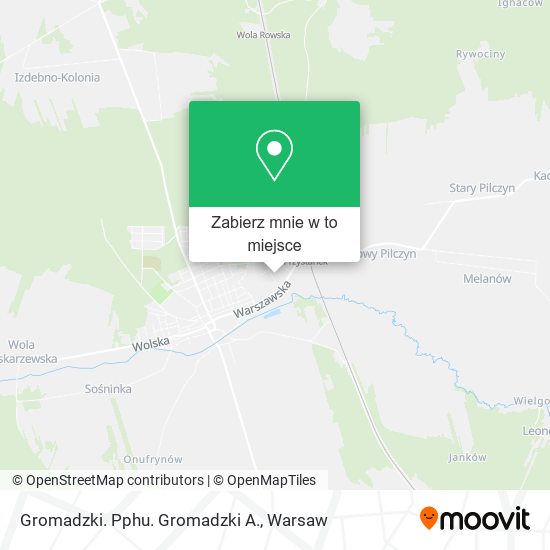 Mapa Gromadzki. Pphu. Gromadzki A.