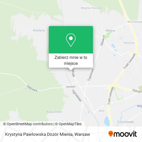 Mapa Krystyna Pawłowska Dozór Mienia