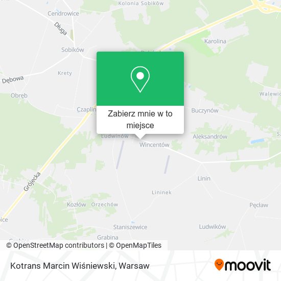 Mapa Kotrans Marcin Wiśniewski