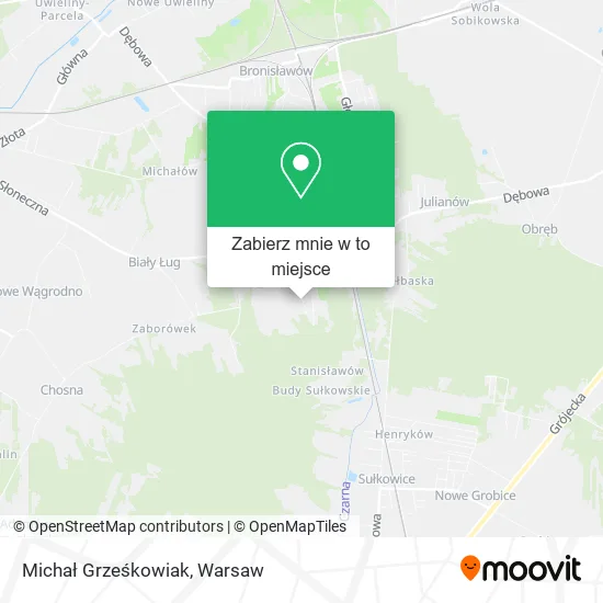 Mapa Michał Grześkowiak