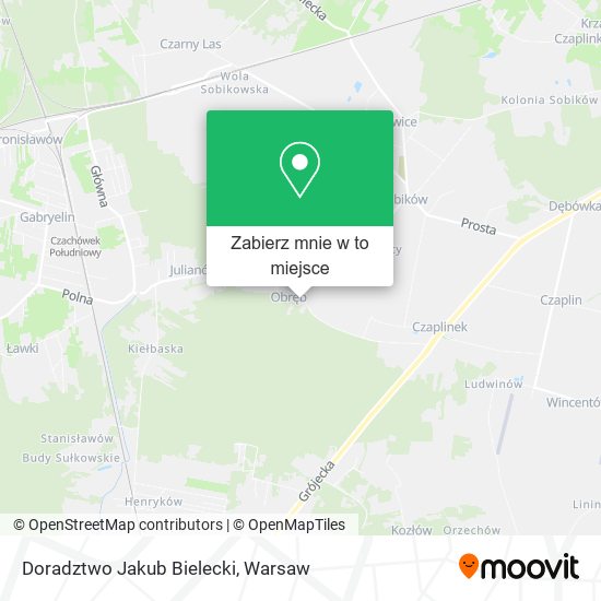 Mapa Doradztwo Jakub Bielecki