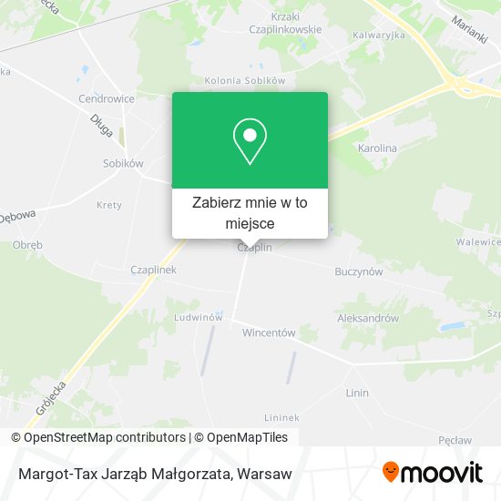 Mapa Margot-Tax Jarząb Małgorzata