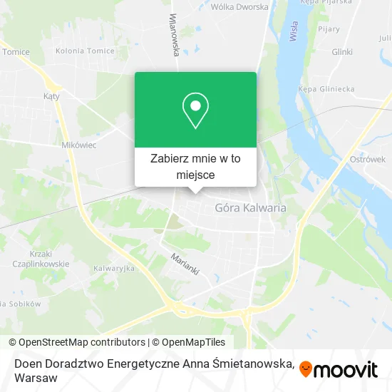 Mapa Doen Doradztwo Energetyczne Anna Śmietanowska