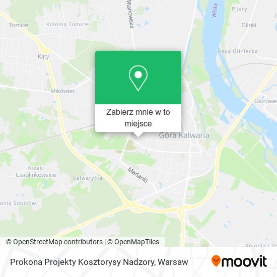 Mapa Prokona Projekty Kosztorysy Nadzory